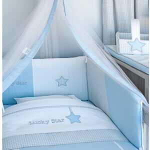 Baby Oliver Σετ Προίκας 3τεμ Lucky Star Blue- 309